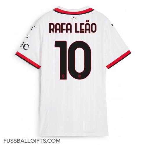 AC Milan Rafael Leao #10 Fußballbekleidung Auswärtstrikot Damen 2024-25 Kurzarm